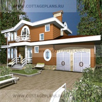 Каталог проекты домов из пеноблоков проект дома 59-41 общ. площадь 176,4 м2