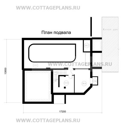 Поэтажные планы проект дома 35-97 общ. площадь 450,8м2
