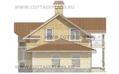 Фасады проект дома 21-43 общ. площадь 208,43 м2