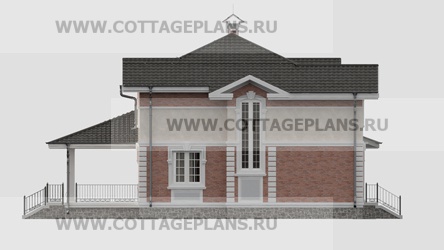 Фасады проект дома 23-79 общ. площадь 199,50 м2