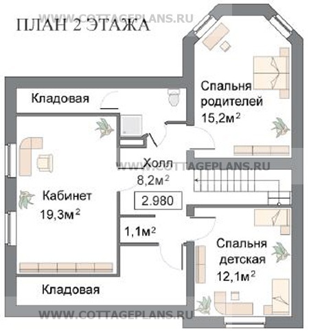 Поэтажные планы проект дома 34-42 общ. площадь 211,7м2