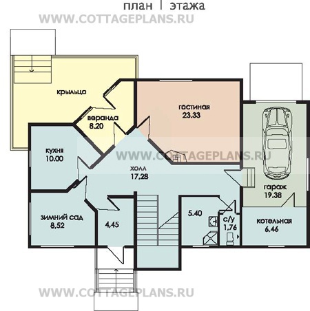 Поэтажные планы проект дома 10-53 общ. площадь 215,5м2