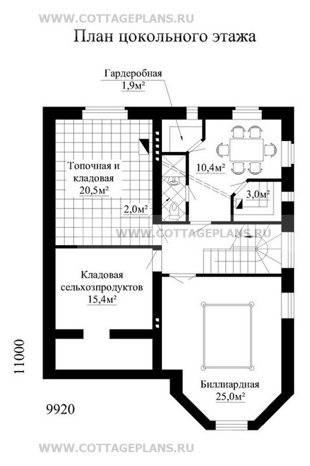 Поэтажные планы проект дома 31-83 общ. площадь 251,4м2
