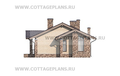 Фасады проект дома 900-61 общ. площадь 111,55м2