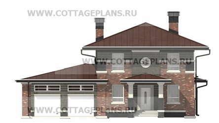 Фасады проект дома 15-27 общ. площадь 229,60 м2
