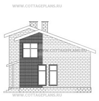 Фасады проект дома 20-85 общ. площадь 205,69 м2