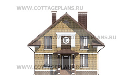Фасады проект дома 78-97 общ. площадь 201,35 м2