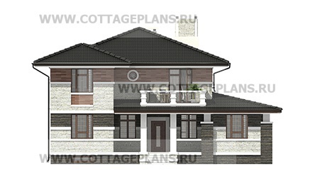 Фасады проект дома 200-63 общ. площадь 230,00 м2