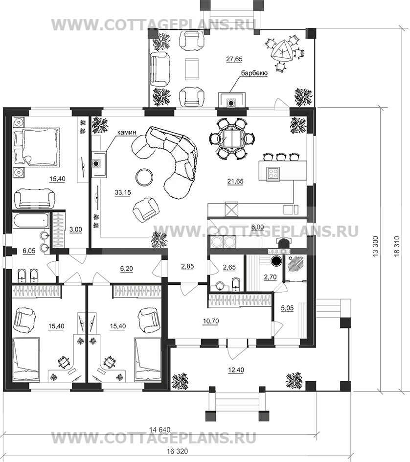 Поэтажные планы проект дома 90-09 общ. площадь 146,50м2