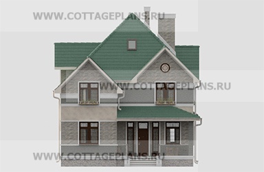 Фасады проект дома 75-49 общ. площадь 189,95 м2