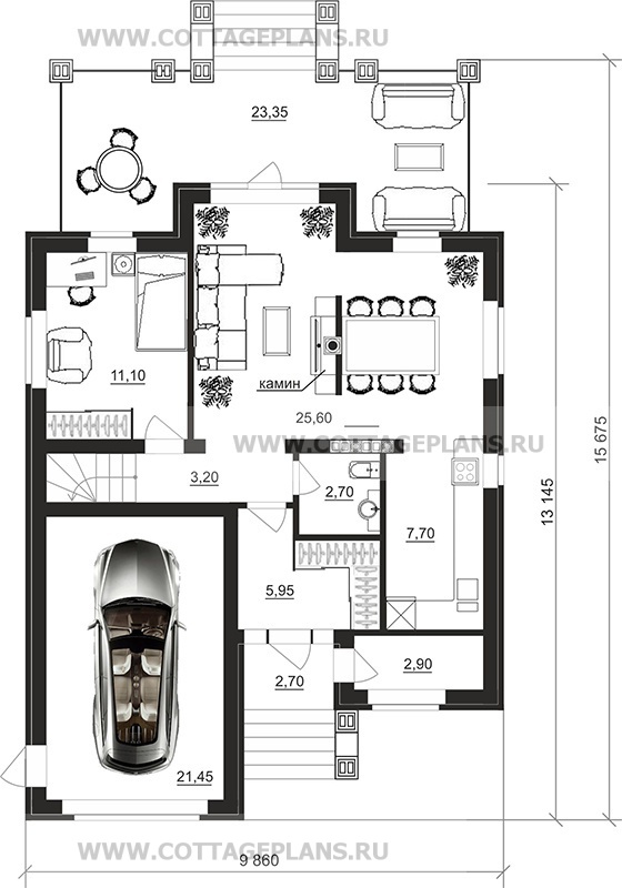 Поэтажные планы проект дома 101-00 общ. площадь 201,60 м2