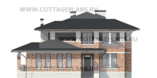 Фасады проект дома 103-06 общ. площадь 318,05 м2