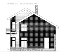 Фасады проект дома 20-37 общ. площадь 138,70 м2