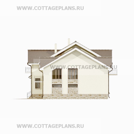 Фасады проект дома 15-26 общ. площадь 294,6 м2