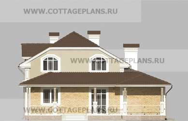 Фасады проект дома 20-73 общ. площадь 173,50 м2