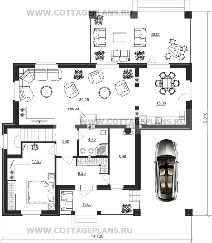 Поэтажные планы проект дома 13-56 общ. площадь 176,55 м2