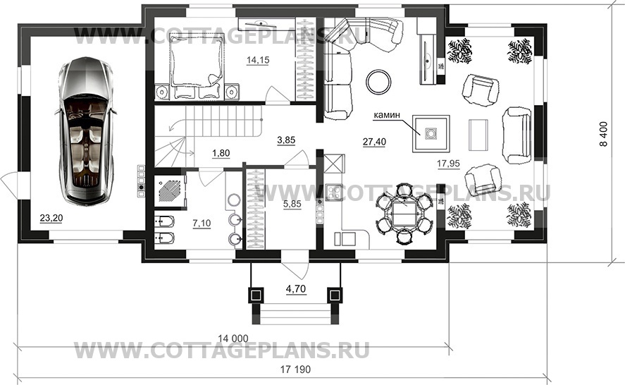 Поэтажные планы проект дома 76-35 общ. площадь 230,95 м2