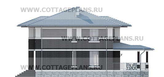 Фасады проект дома 29-48 общ. площадь 184,00 м2