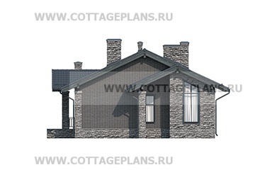 Фасады проект дома 700-55 общ. площадь 93,95м2