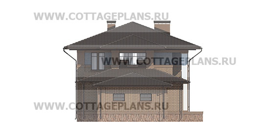 Фасады проект дома 100-65 общ. площадь 225,30 м2