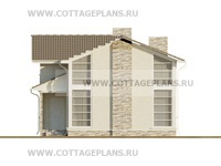 Фасады проект дома 14-67 общ. площадь 217,11 м2