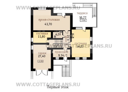 Поэтажные планы проект дома 48-57 общ. площадь 478,1 м2