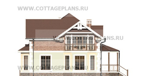 Фасады проект дома 71-01 общ. площадь 231,87 м2