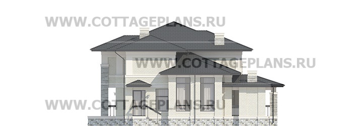 Фасады проект дома 102-80 общ. площадь 386,35 м2