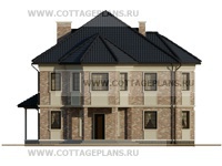 Фасады проект дома 14-02 общ. площадь 206,42 м2