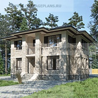 проект дома 201-77 общ. площадь 375,60 м2