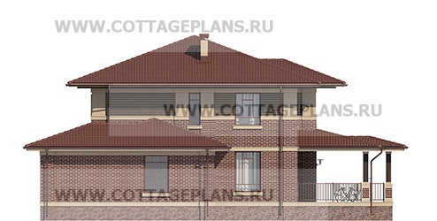 Фасады проект дома 29-60 общ. площадь 207,10 м2