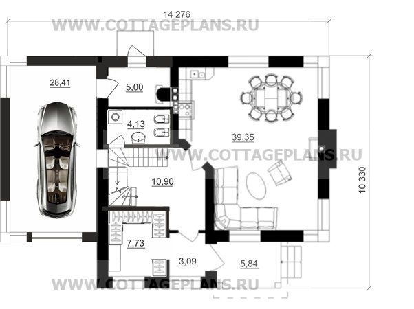 Поэтажные планы проект дома 15-67 общ. площадь 201,20 м2