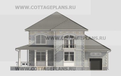 Фасады проект дома 22-84 общ. площадь 214,65 м2