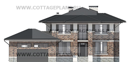 Фасады проект дома 200-94 общ. площадь 263,45 м2