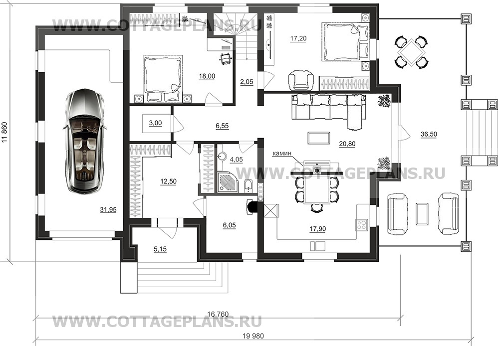 Поэтажные планы проект дома 92-85 общ. площадь 245,35 м2