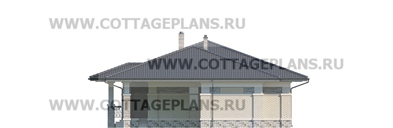 Фасады проект дома 27-68 общ. площадь 145,40 м2