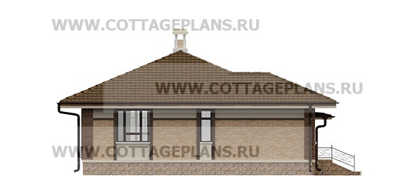 Фасады проект дома 902-62 общ. площадь 121,60 м2