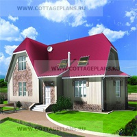 Каталог проекты домов из пеноблоков проект дома 52-87 общ. площадь 179,6м2