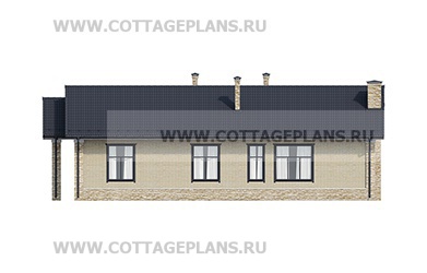 Фасады проект дома 900-83 общ. площадь 134,85м2