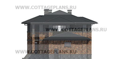 Фасады проект дома 201-89 общ. площадь 406,10 м2