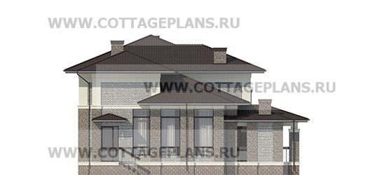 Фасады проект дома 203-40 общ. площадь 477,1 м2