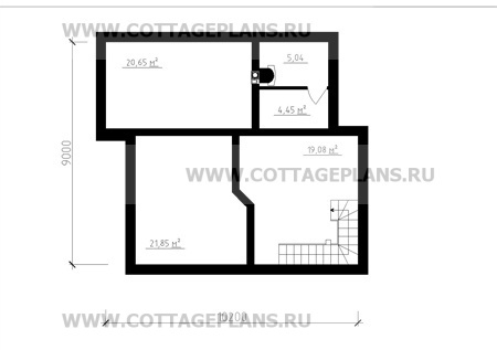 Поэтажные планы проект дома 20-57 общ. площадь 272,19 м2