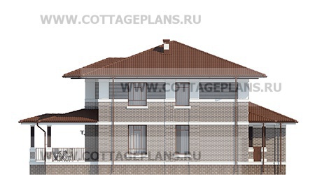 Фасады проект дома 29-77 общ. площадь 274,20 м2