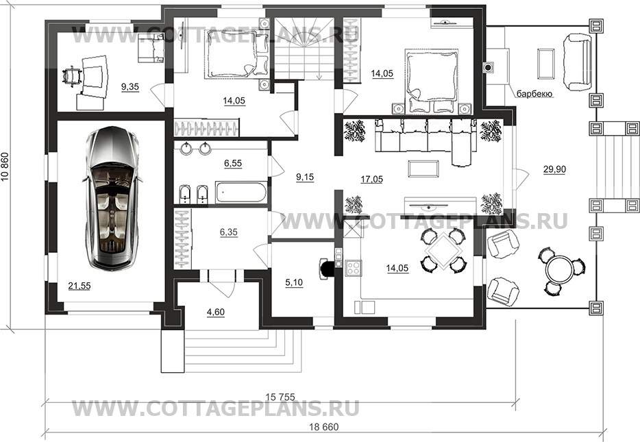 Поэтажные планы проект дома 28-38 общ. площадь 182,45 м2