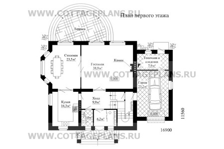 Поэтажные планы проект дома 32-10 общ. площадь 254,3м2