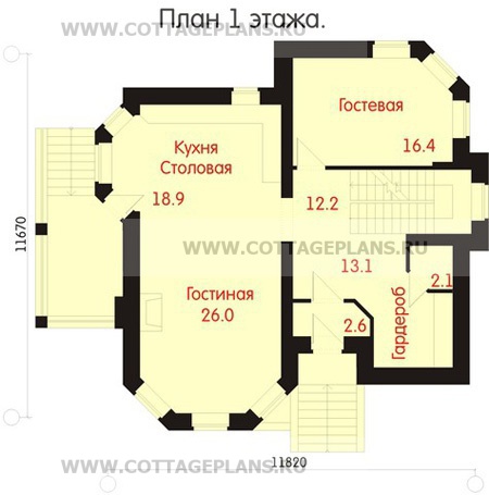 Поэтажные планы проект дома 47-43 общ. площадь 324,5 м2