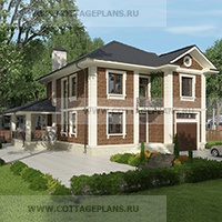 проект дома 95-15 общ. площадь 189,50 м2