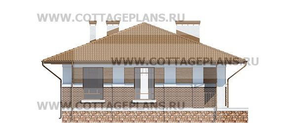 Фасады проект дома 27-36 общ. площадь 110,45 м2
