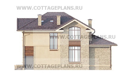 Фасады проект дома 204-80 общ. площадь 128,75 м2