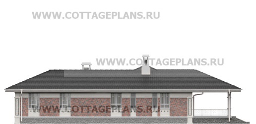 Фасады проект дома 23-36 общ. площадь 173,90 м2